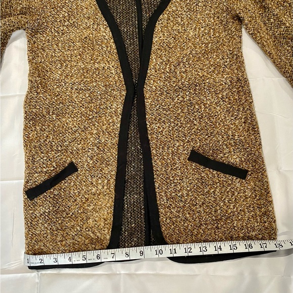 Pull & Bear | Women Brown and Black Blend Cardigan | Size S EUC - Picture 9 of 10
